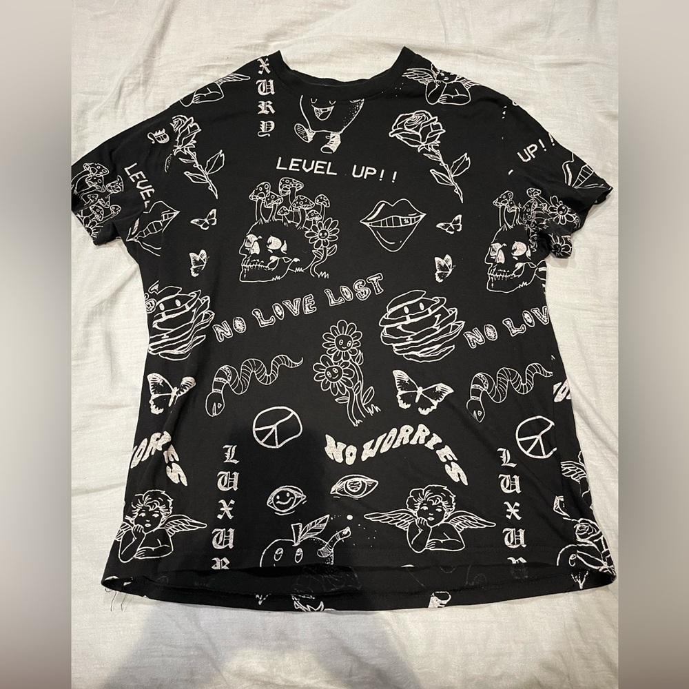 Straight Hem T-Shirt